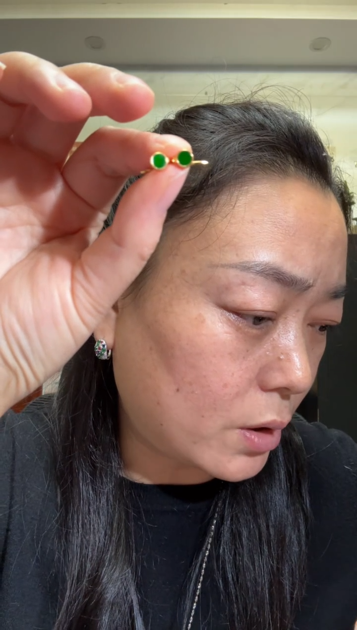 颈饰银S925镶嵌翡翠00008166