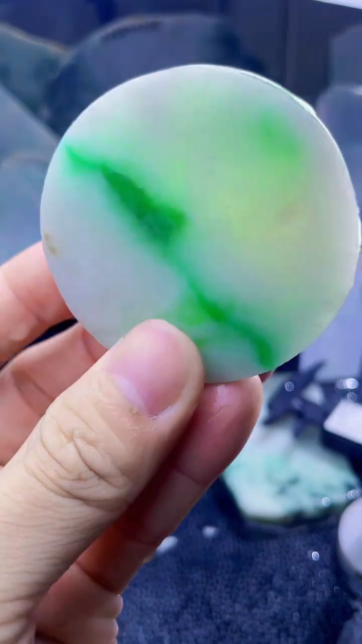 裸石翡翠天然A货翡翠板料