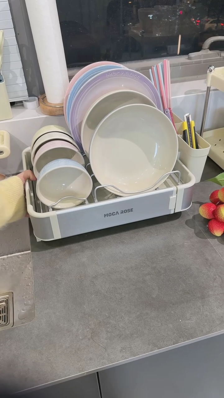 【闪购商品】瓷餐具置物架