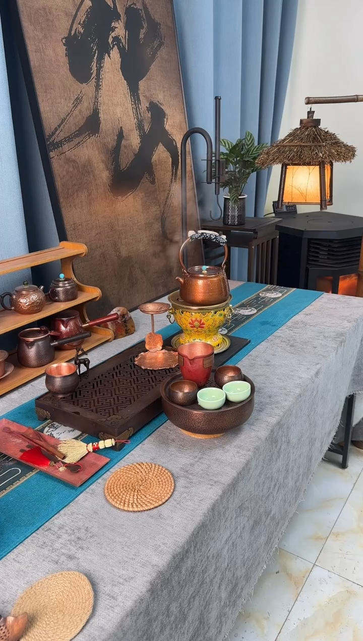 驴****菜原色中号茶盘