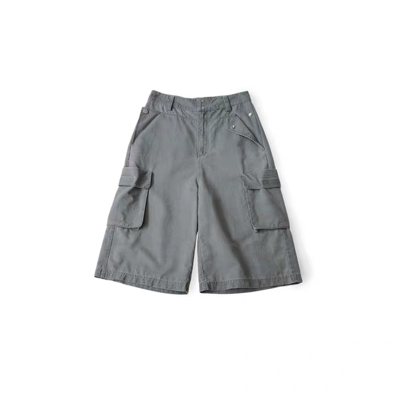 manzanilla 做旧水洗口袋七分裤25年春夏LK25SS040153——1080