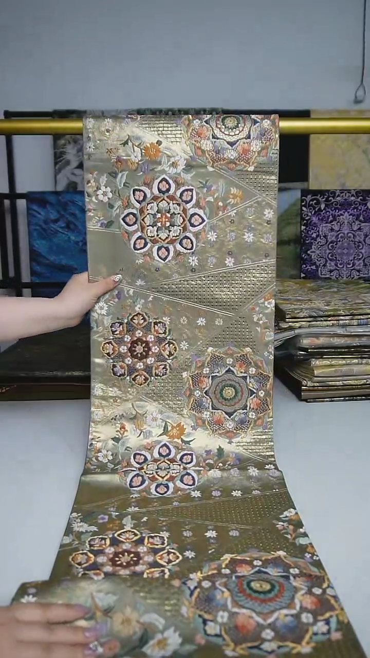 【闪购商品】织绣六通宝相花总刺绣特价