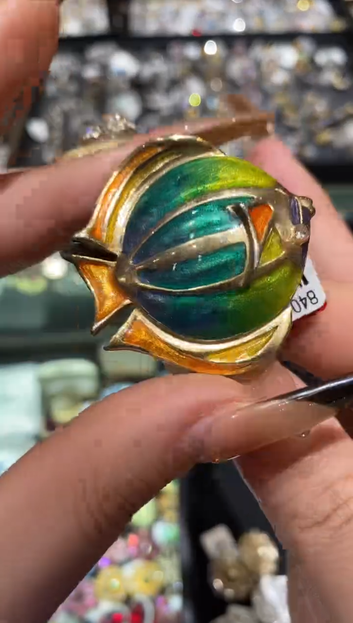 琉璃铜合金楚楚珠宝中古甄选不退换