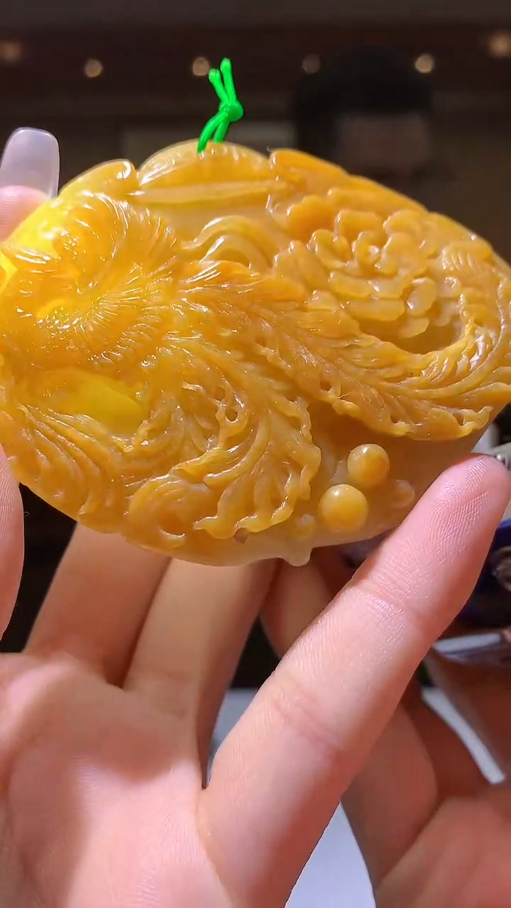 【闪购商品】定制翡翠未镶嵌1085hm-毛货挂件55