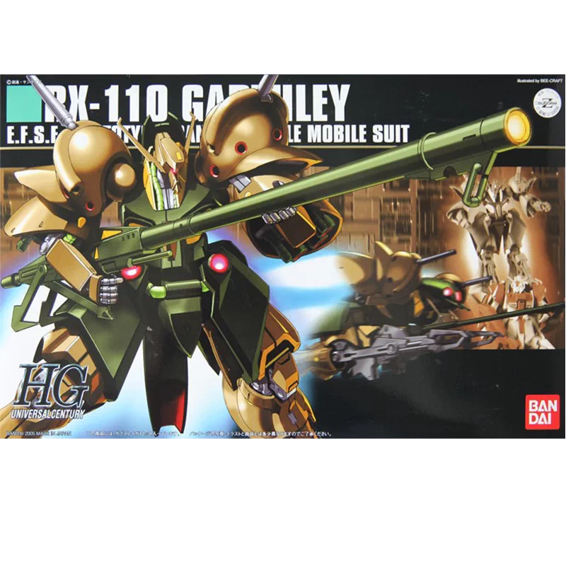 万代 HGUC 058 1/144 Gabthley 卡普斯利 葛士尼 高达 拼装模型