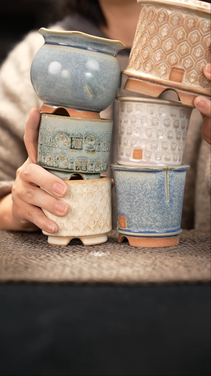 口径花盆-12-08-114一组5个特