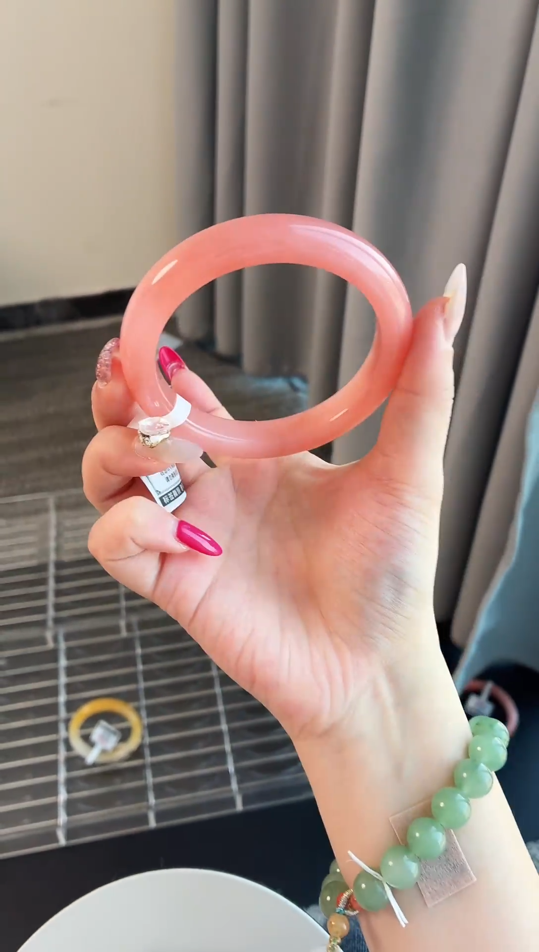 未镶嵌手镯石英质玉38.61