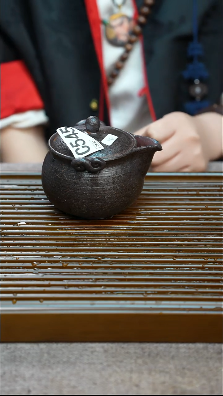 手工粗陶茶具每只不一样/