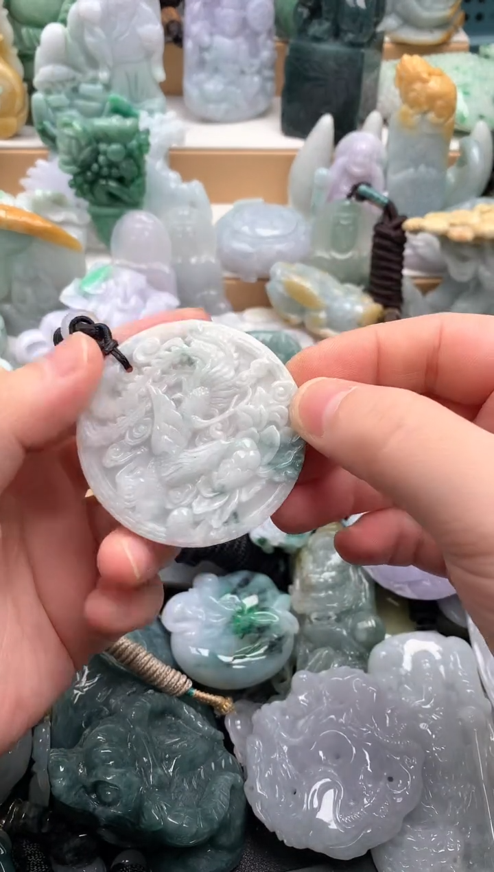 吊坠(不含链)未镶嵌翡翠1
