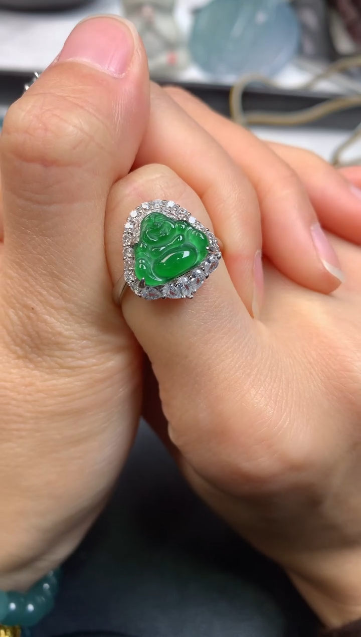 【闪购商品】翡翠颈饰银S925镶嵌YX389