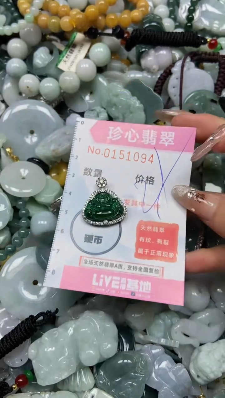 【闪购商品】翡翠颈饰未镶嵌闪购0151094