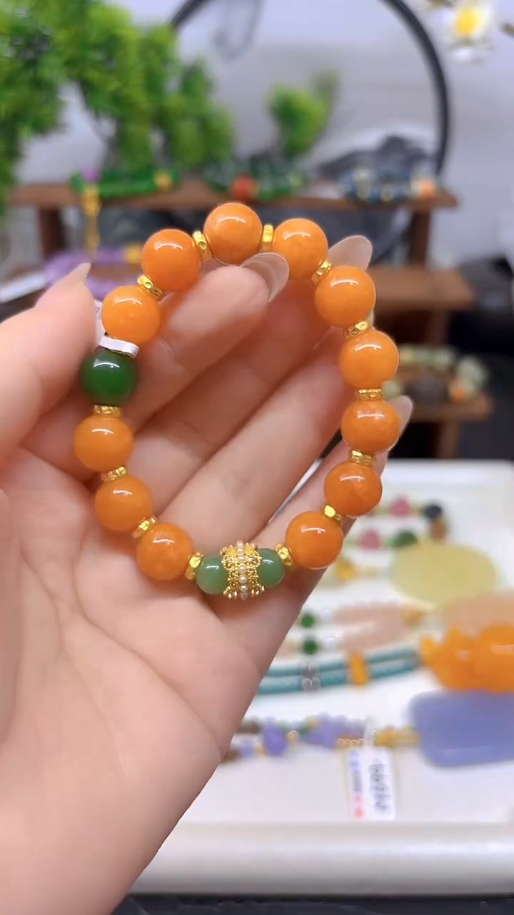 未镶嵌手链翡翠S785