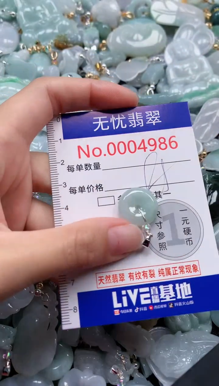 颈饰未镶嵌翡翠4986