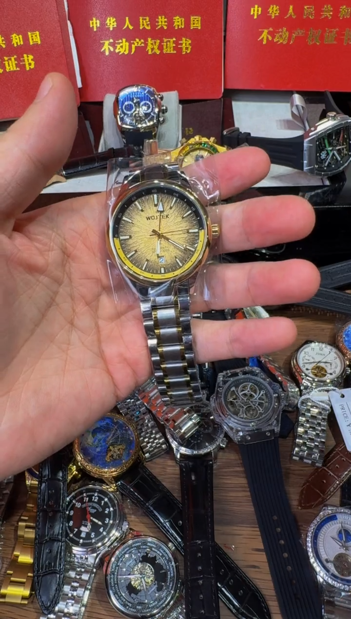 金属全自动机械手表7