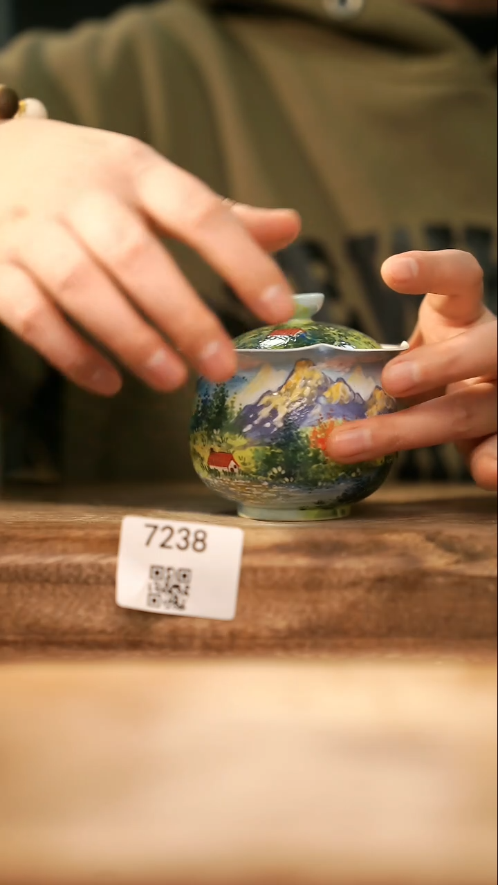 【落单孤品】福利/盖碗@@7238