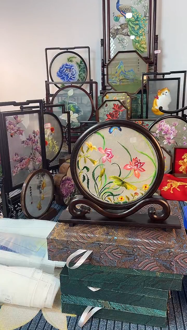 刺绣苏绣手工刺绣绣品