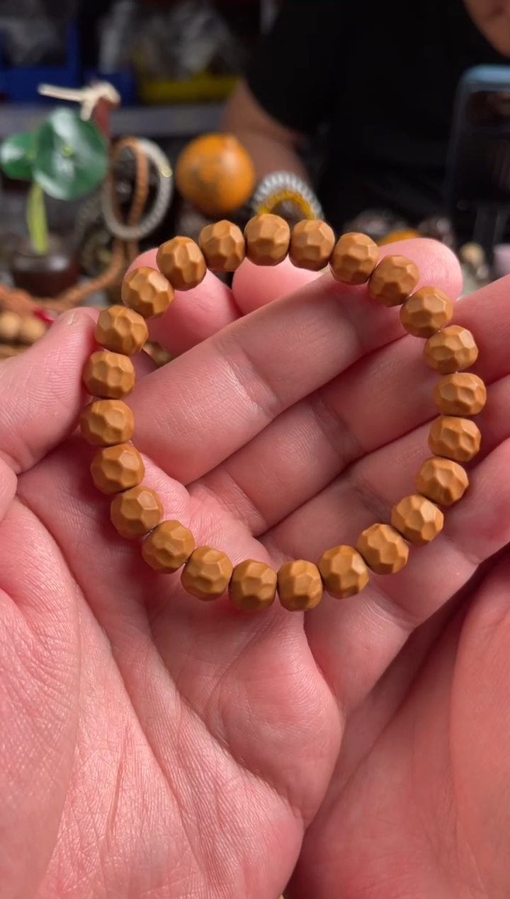 【闪购商品】猴头核桃手串王胖子文玩工作室黑金无相