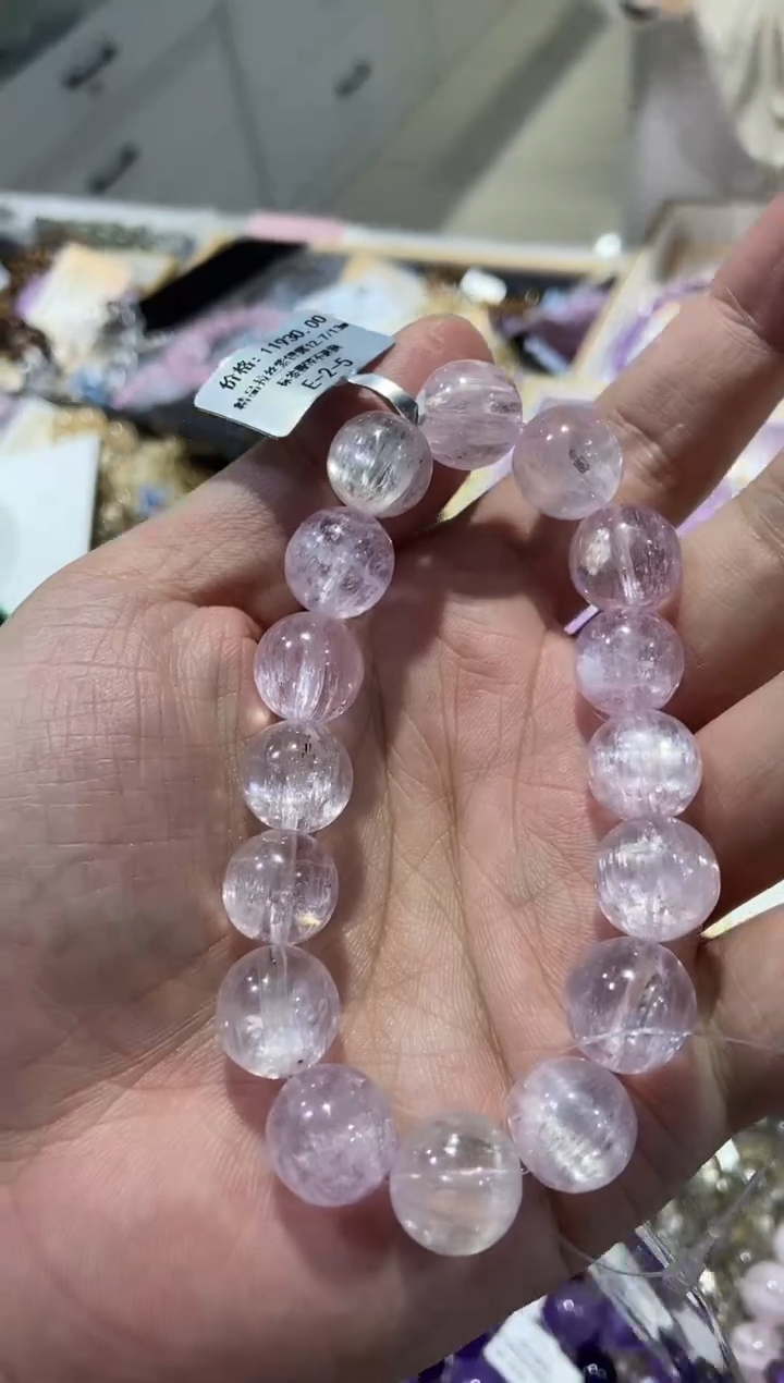 【闪购商品】锂辉石手串未镶嵌手串