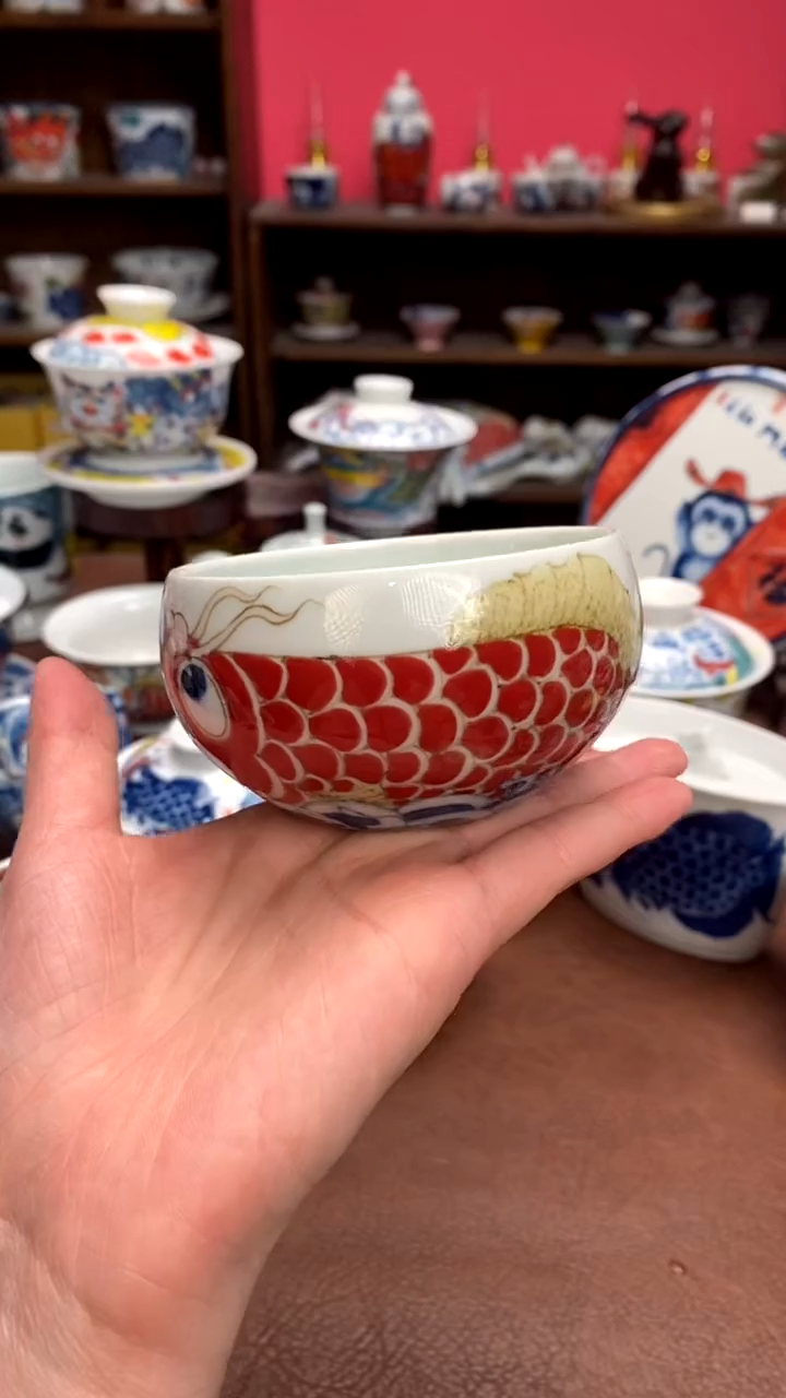 【闪购商品】逍遥游罗汉杯景德镇昨明陶瓷