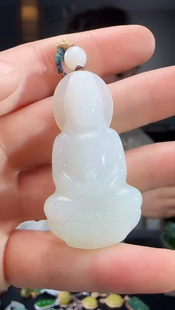 【闪购商品】和田玉吊坠(不含链)未镶嵌1