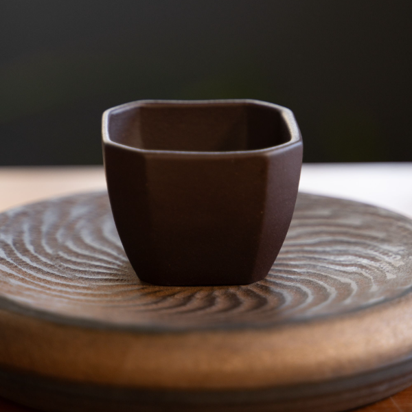 【方口杯】宜兴紫砂杯老紫泥小杯子全半手工杯MadamX艺术空间主人杯