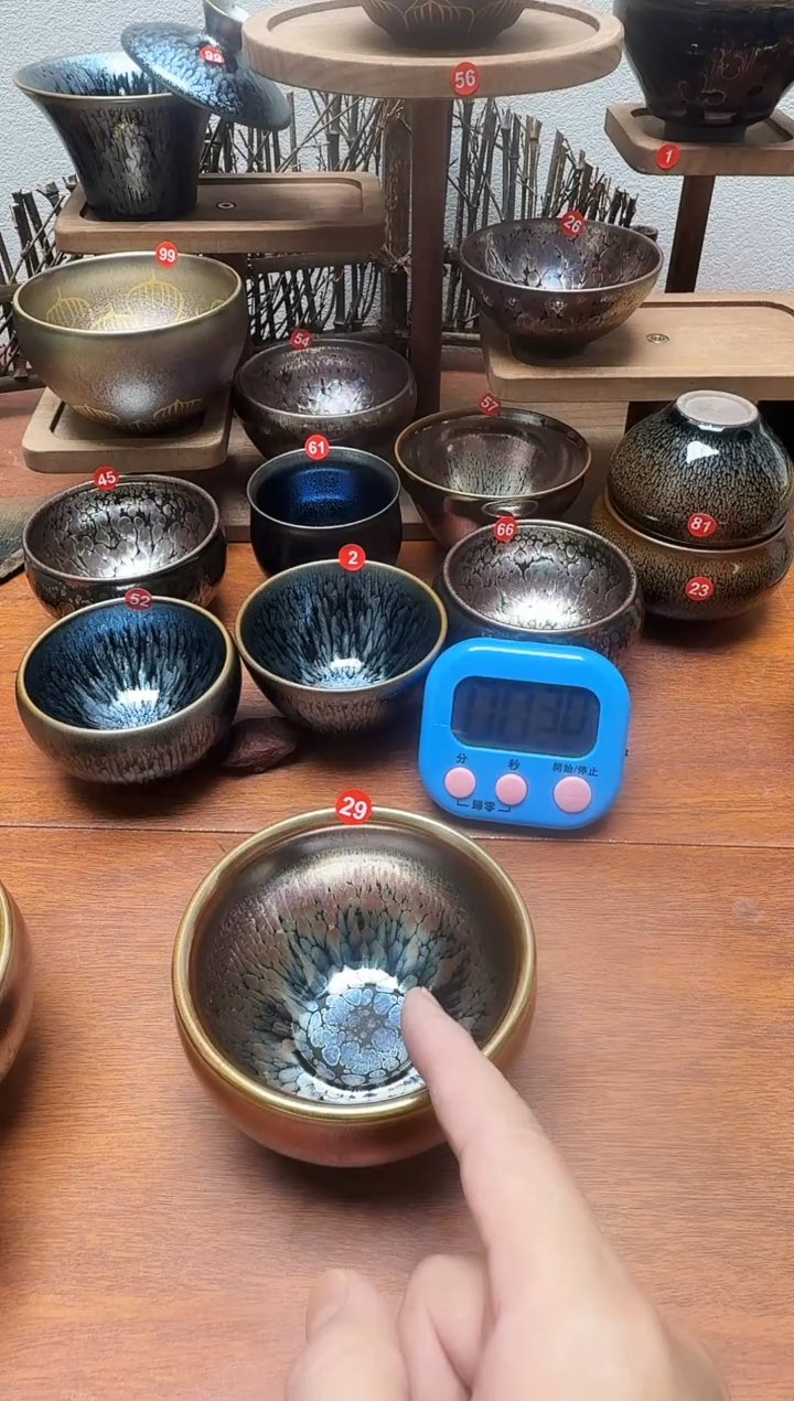 茶盏梁*29号建盏工匠茶器