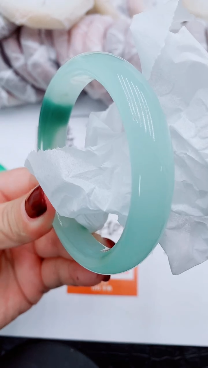 【闪购商品】石英质玉手镯未镶嵌S218-59-60