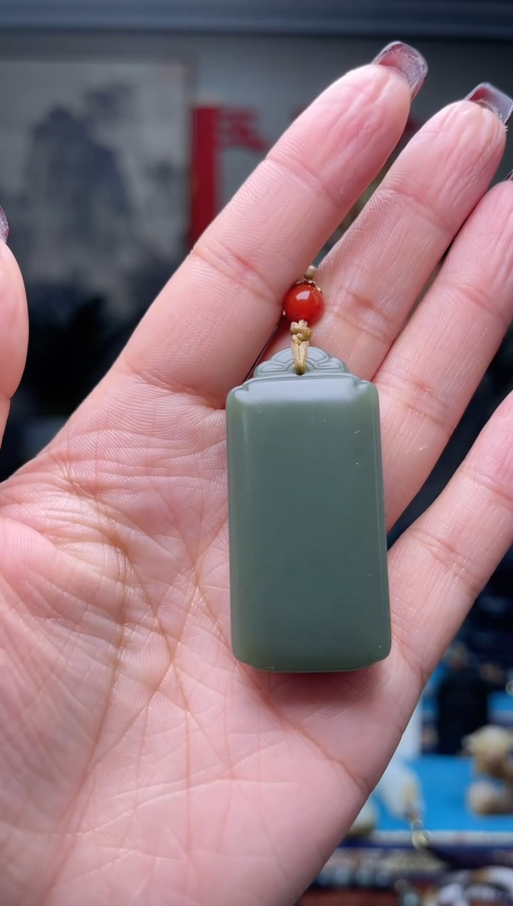 【闪购商品】和田玉挂件未镶嵌1