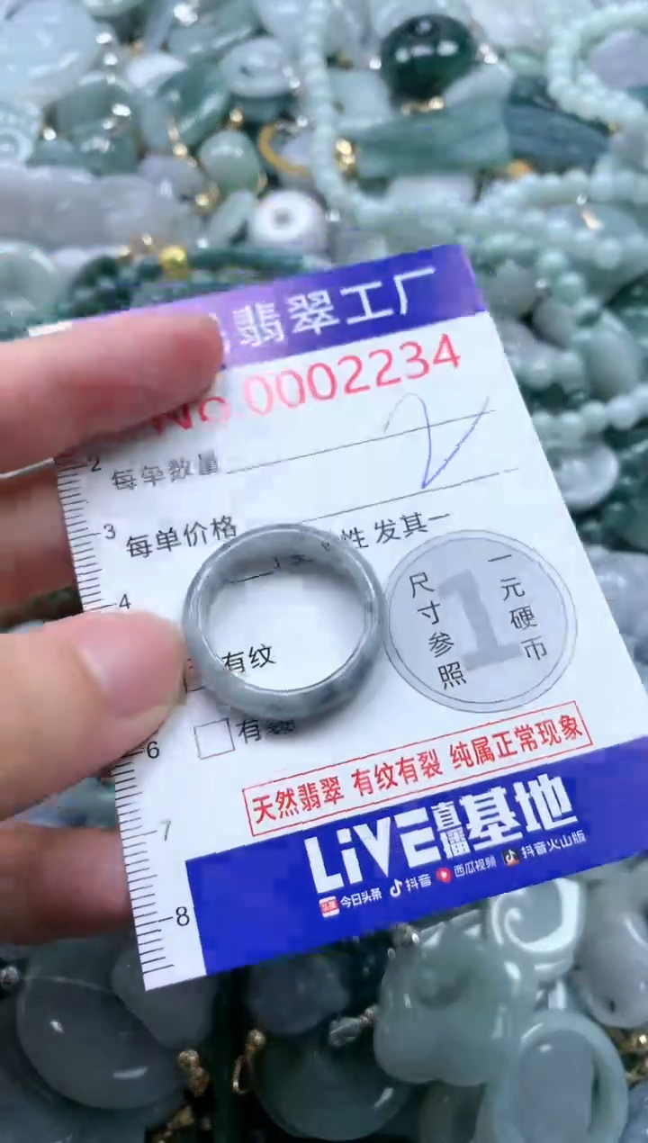 翡翠未镶嵌吊坠(不含链)2234