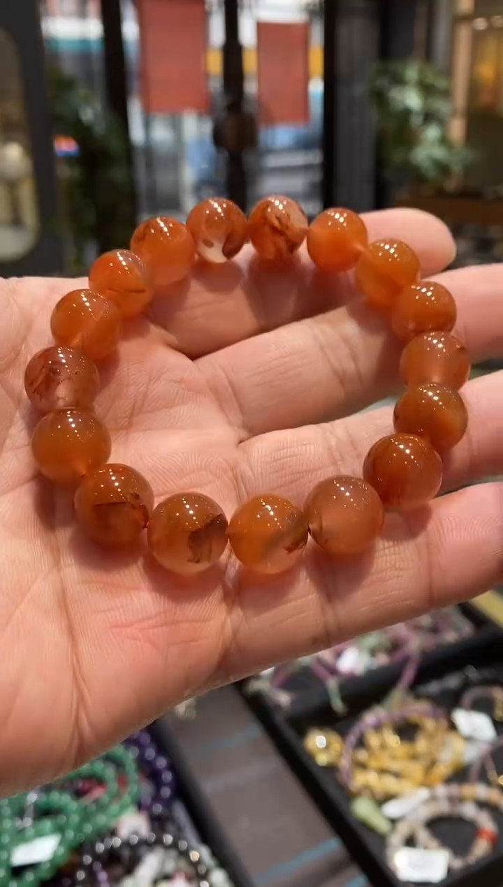 【闪购商品】南红玛瑙手链未镶嵌亏米福利12+