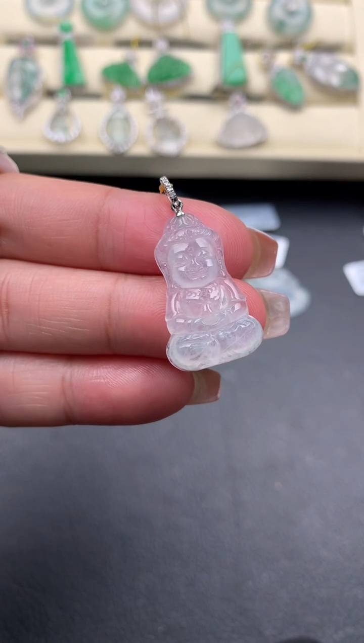 【闪购商品】翡翠颈饰18K金镶嵌D520......