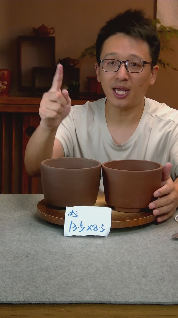 M60艾砂宜兴紫砂花盆