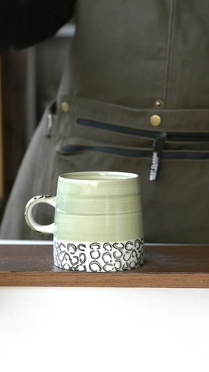 【闪购商品】陶瓷037微瑕粗陶马克杯@4-2@