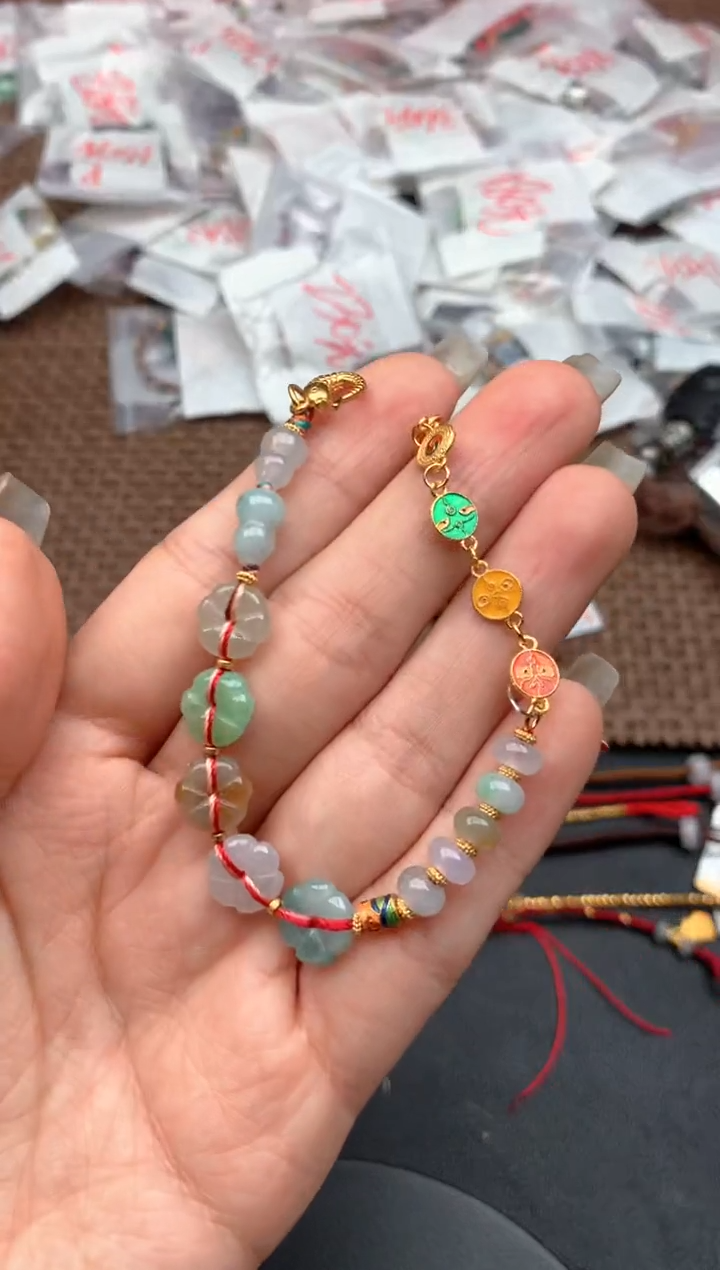 银S925镶嵌挂件翡翠一