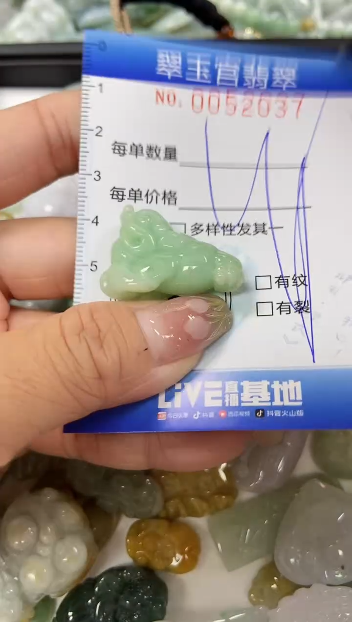 【闪购商品】翡翠颈饰未镶嵌闪购0052037