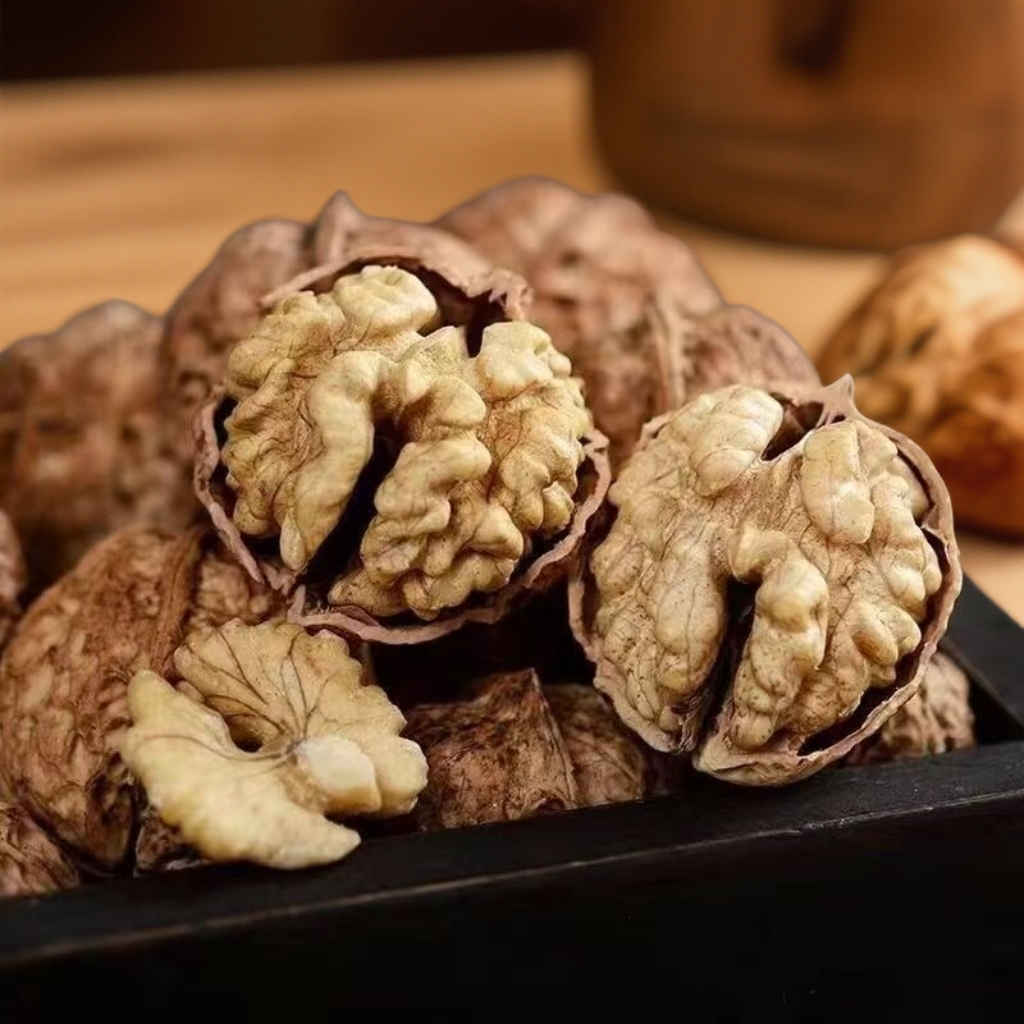 【净重2斤送夹子】云南老树薄皮核桃无漂白熏硫原味营养坚果零食