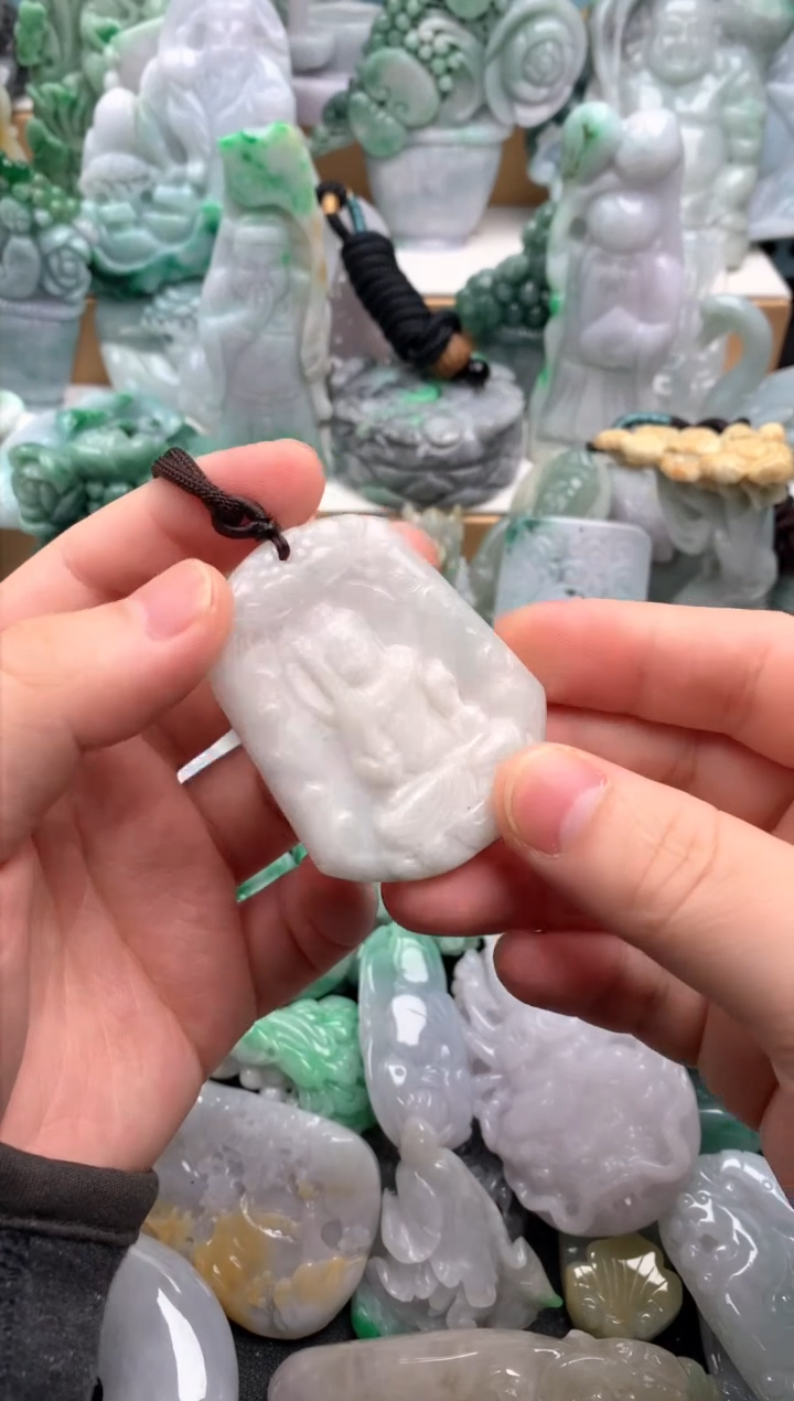吊坠(不含链)未镶嵌翡翠1