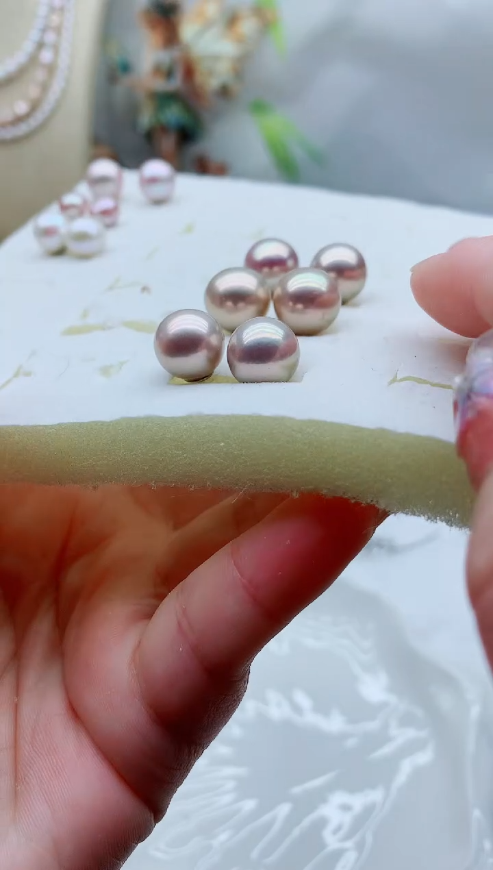 未镶嵌耳饰淡水珍珠多样性发其一【非无瑕】