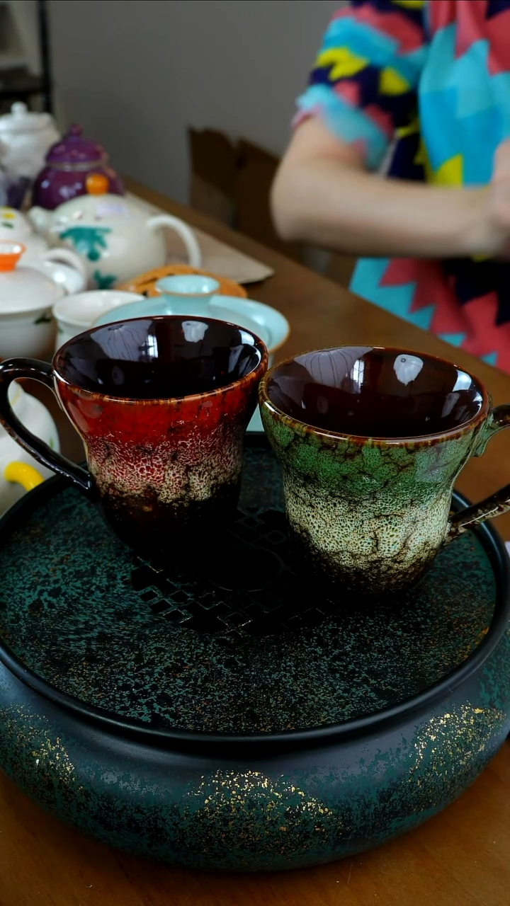 茶瓷物语福利窑变主人杯两个