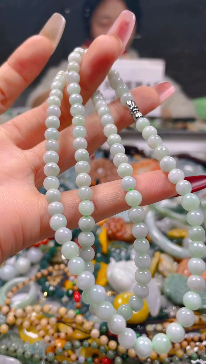 【闪购商品】翡翠颈饰未镶嵌/R/翡翠A货一图一物