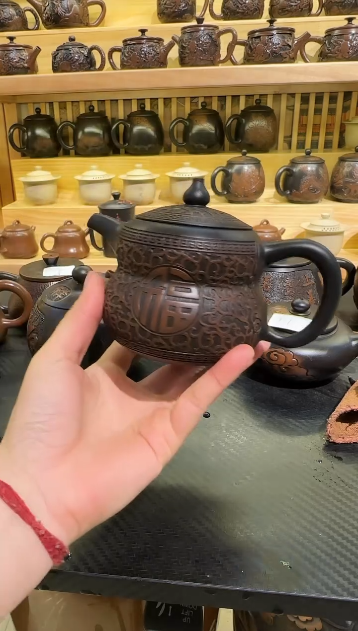 【闪购商品】云南建水紫陶正品无暇14