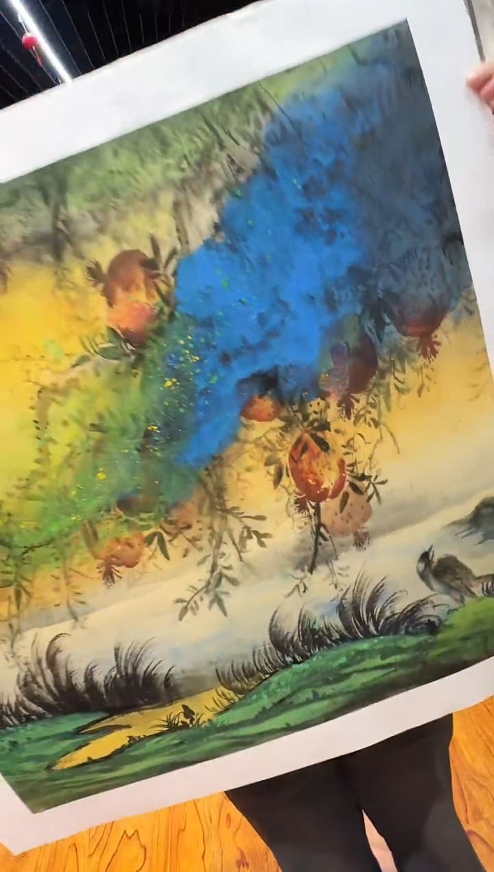 【闪购商品】国画国画孙桂国老师字画带亲笔合影证书4-19