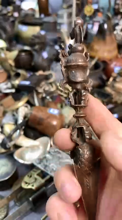 【闪购商品】一物一拍编号18杵把件