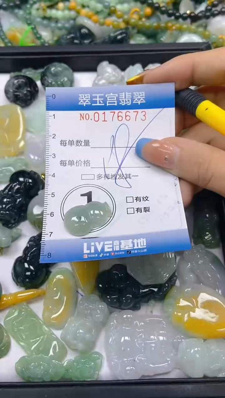 翡翠未镶嵌颈饰闪购0176673