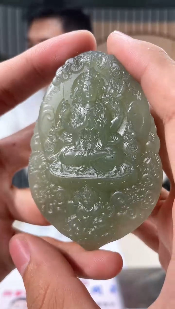 【闪购商品】定制和田玉和田玉（多样性拍一发一带证）120176