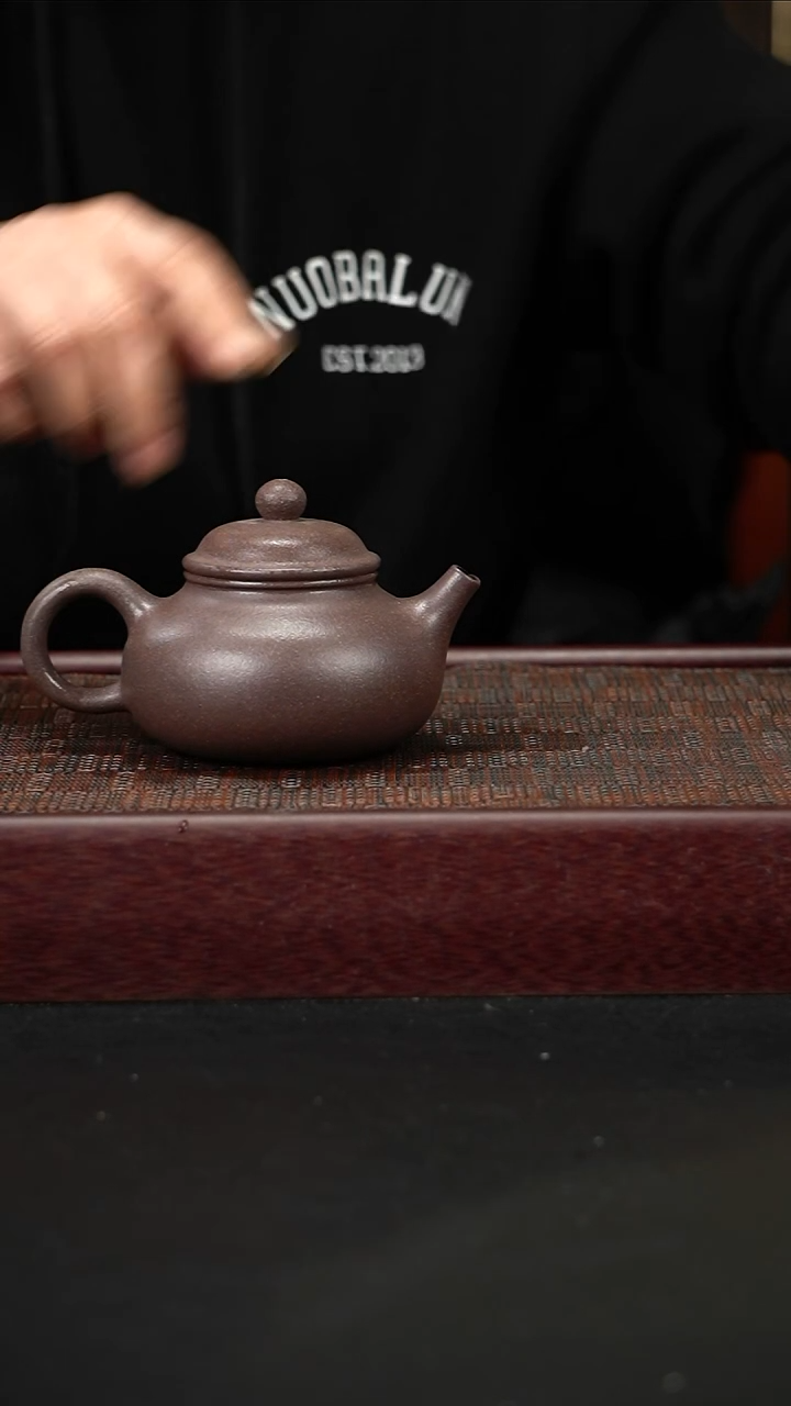 茶壶紫砂lzx全砂天青 容天