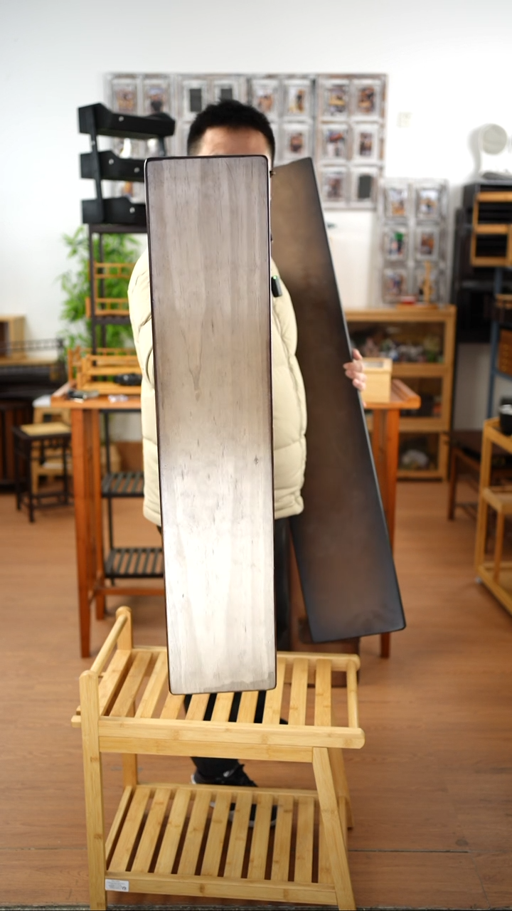 木90窄实木桌面增高架