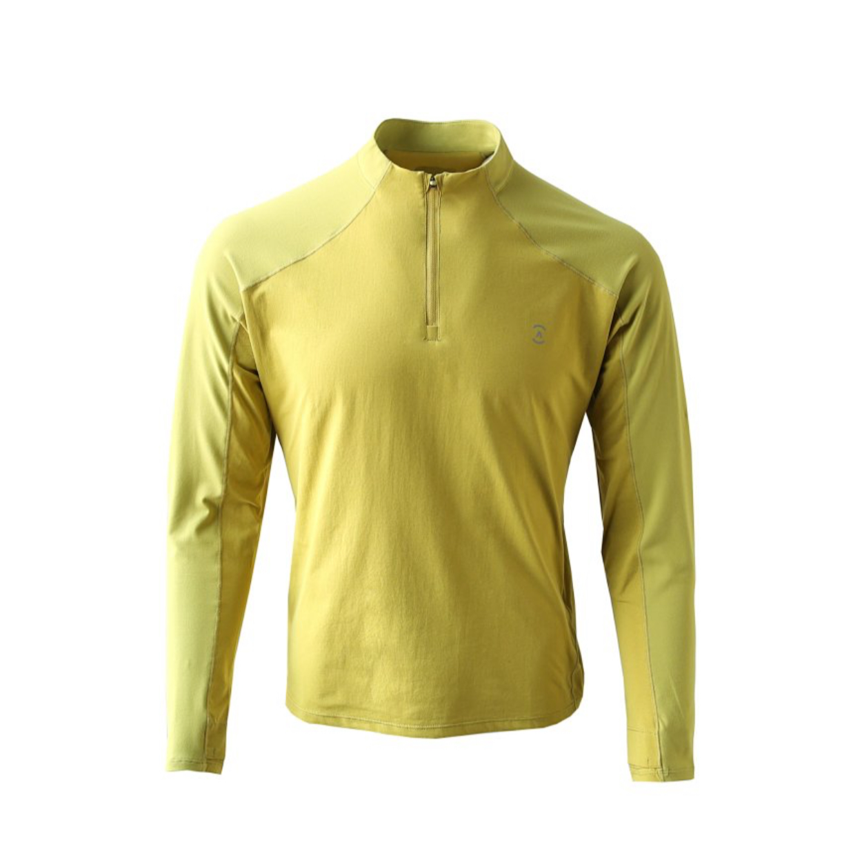 跑步运动户外选它！凉感索罗娜春夏男女款速干透气半拉链长袖24106