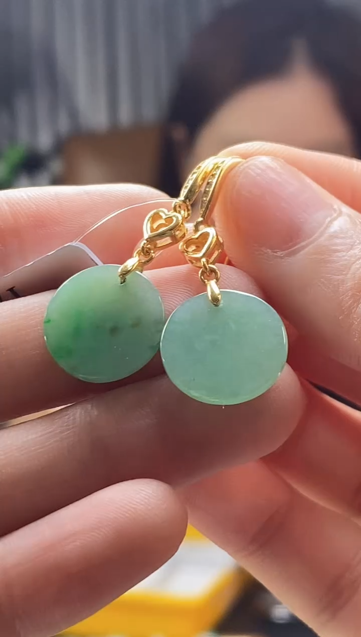 颈饰银S925镶嵌翡翠17288