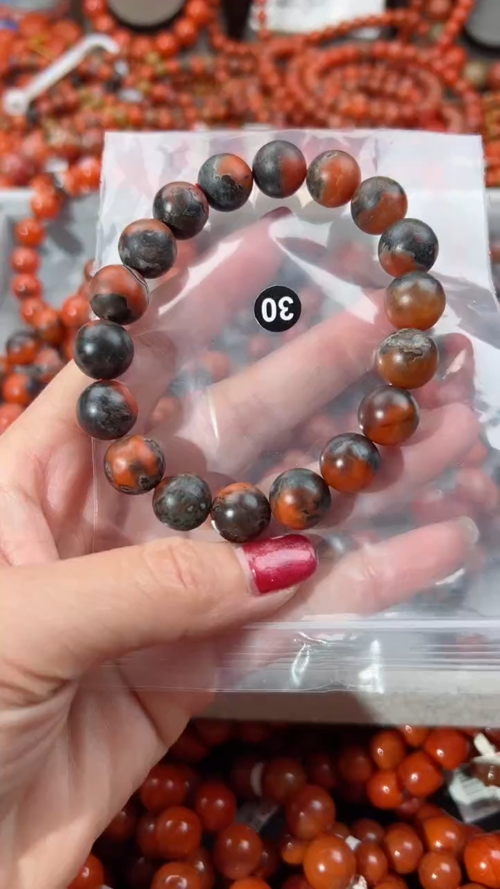 【闪购商品】南红玛瑙手串未镶嵌12+